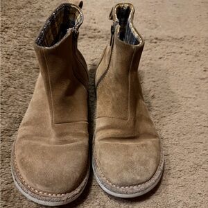 Birkenstock women’s Melrose Tan Ankle Boots size 39